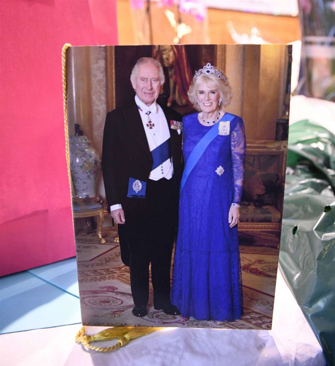 The card Marianne Stacey, from Deal, received from King Charles III marking her 100th birthday