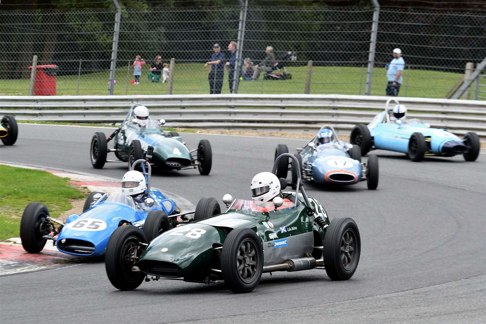Brands Hatch opened its doors to spectators as racing returned last weekend. Picture: Simon Hildrew