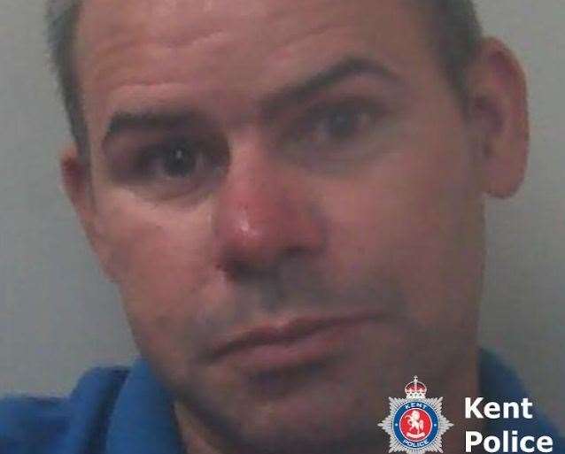 David Knight has been jailed again. Photo credit: Kent Police