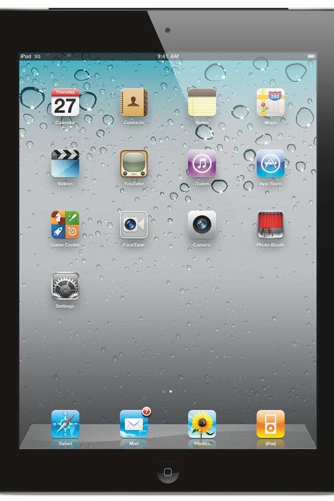 An iPad similar to the ones being used by police