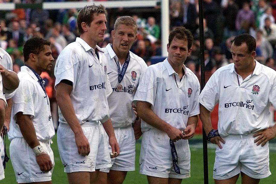 World cup winners Jason Robinson, Will Greenwood, Lewis Moody, Kyran Bracken and Austin Healey were among the last from England's men's team to taste success in 2003