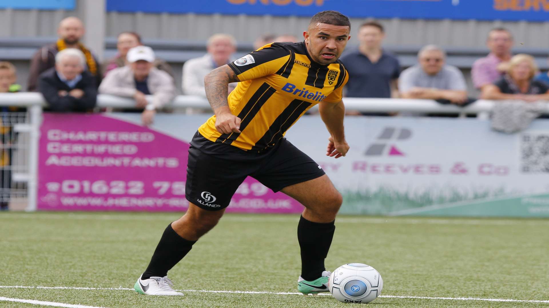 Jai Reason can't put his finger on Maidstone's form Picture: Andy Jones