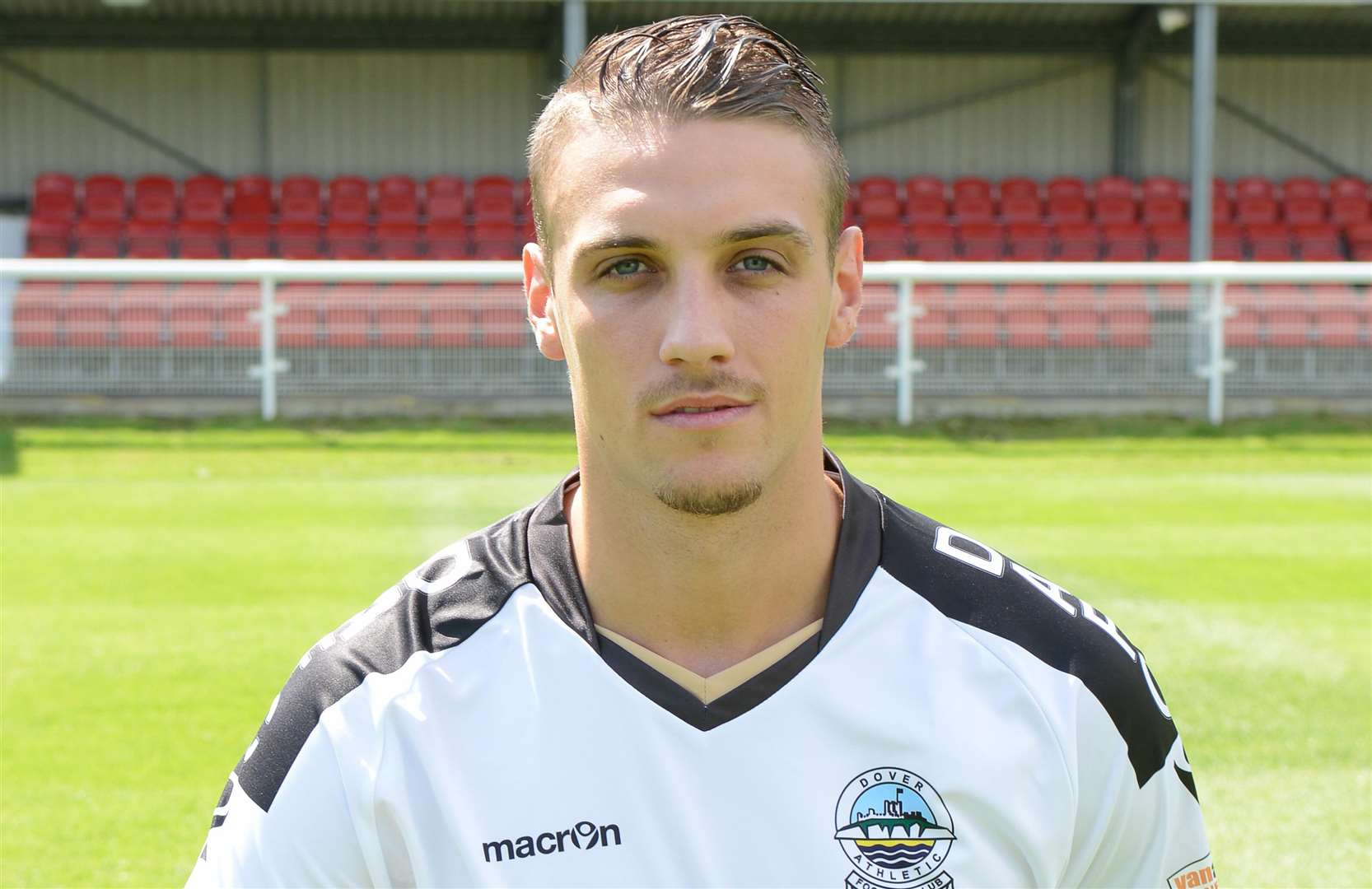 Dover Athletic midfielder Liam Bellamy