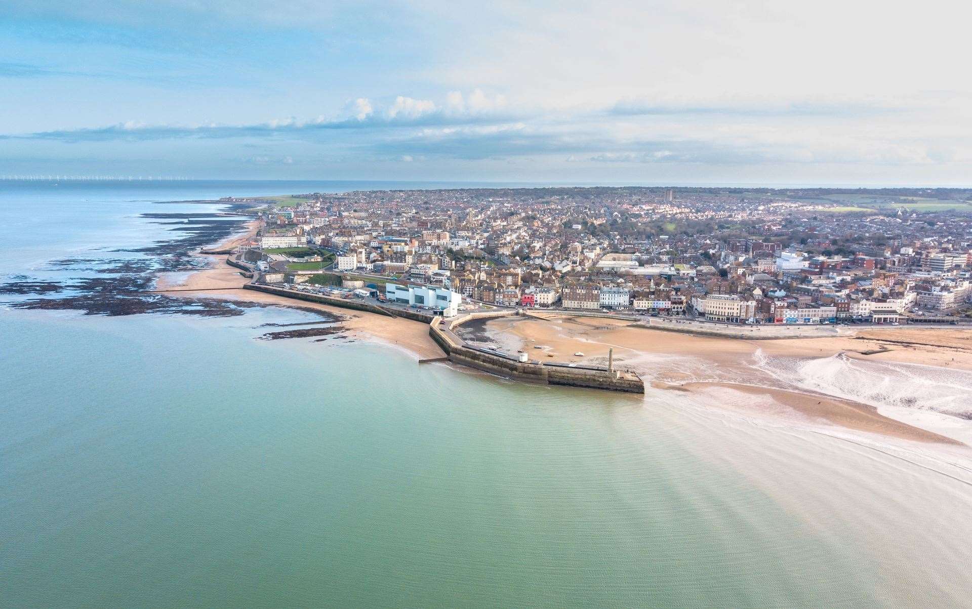 Thanet was the only district not to see a rise in its numbers