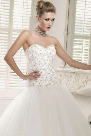 A Pandora wedding dress like the one stolen from Christina K Bridal