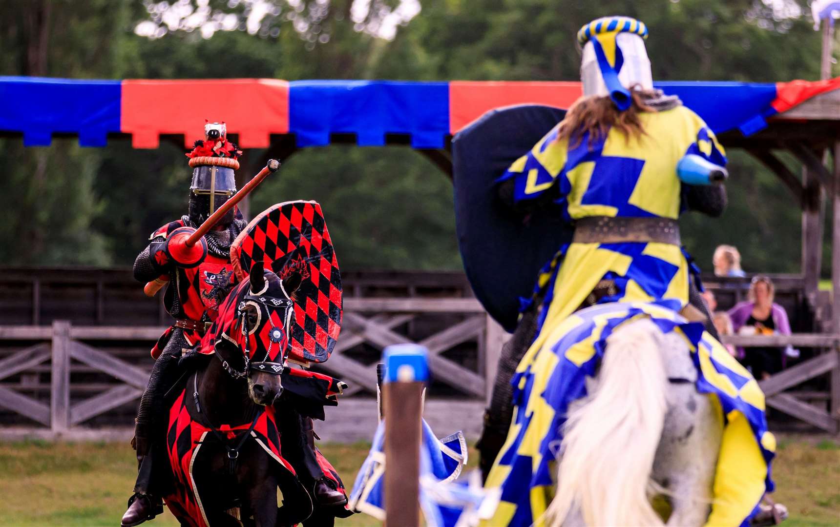 The jousting tournaments return to Hever Castle this summer. Picture: Ollie Dixon