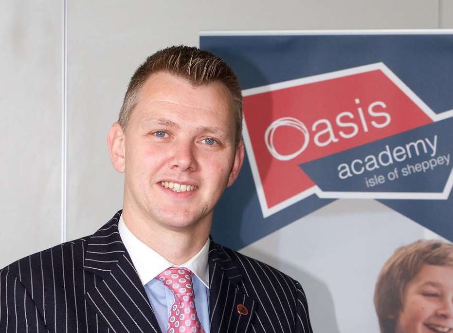 Oasis Academy Isle of Sheppey Executive principal David Millar