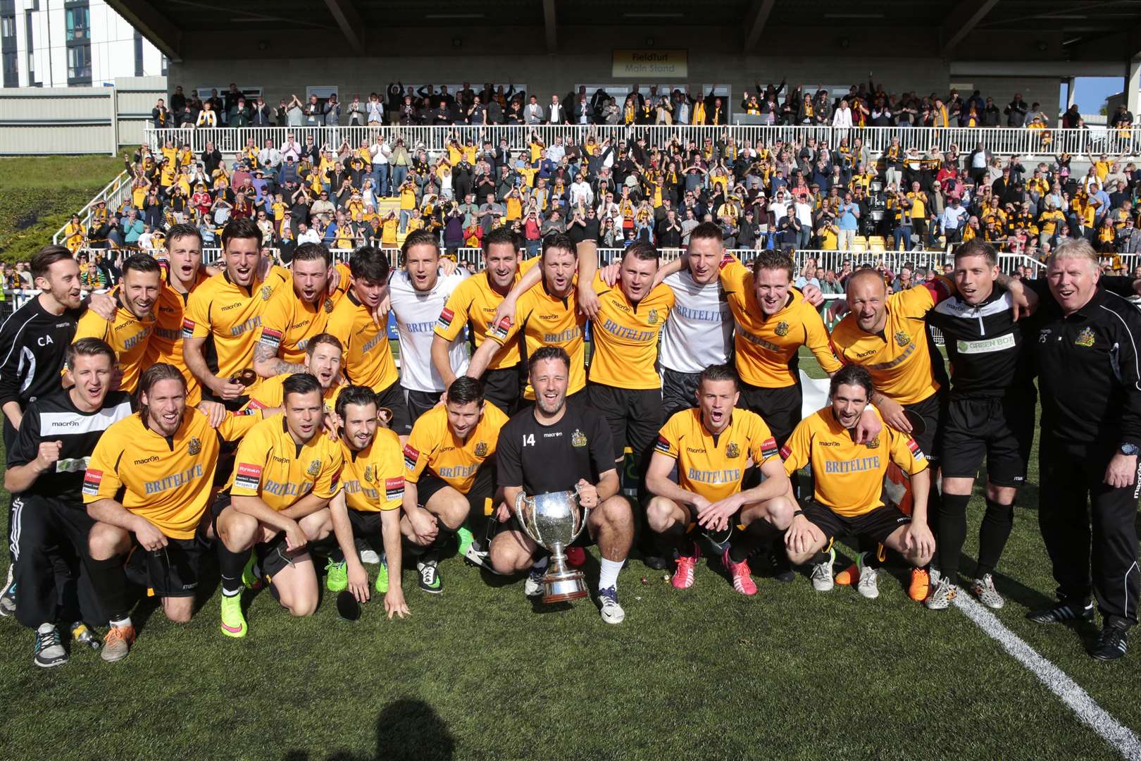 Maidstone United 2014/15 title winners