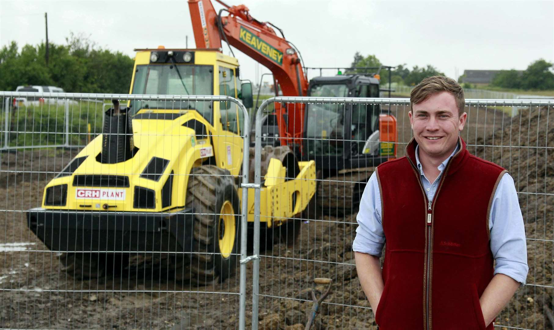 James Attwood pictured at the Barton Hill Drive Site, Minster.Picture: Sean Aidan