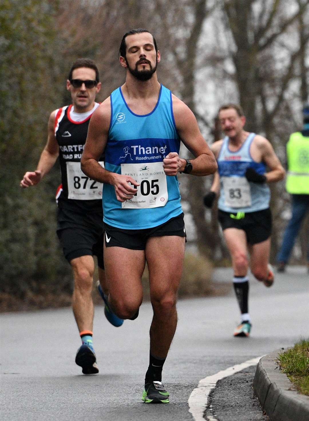 Jacob Burton was 70th for Thanet Road Runners. Picture: Barry Goodwin (54455889)