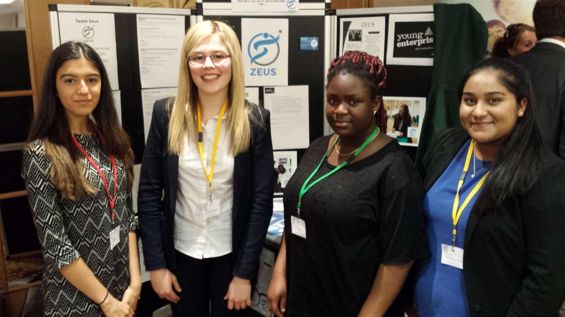 The Young Enterprise Kent & Medway final featured Zeus, a company formed by Dartford Grammar School students