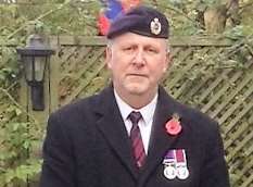 Secretary of the Royal British Legion Sandwich and District branch Simon Leith