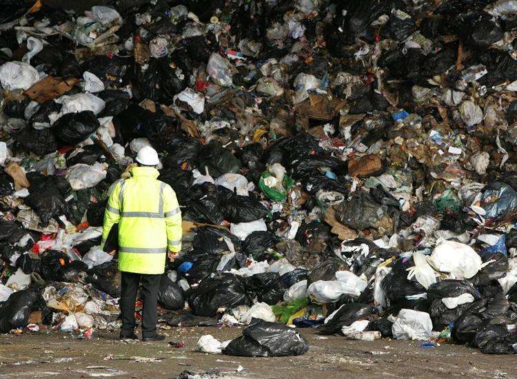 A rubbish dump. Stock image. (2649907)
