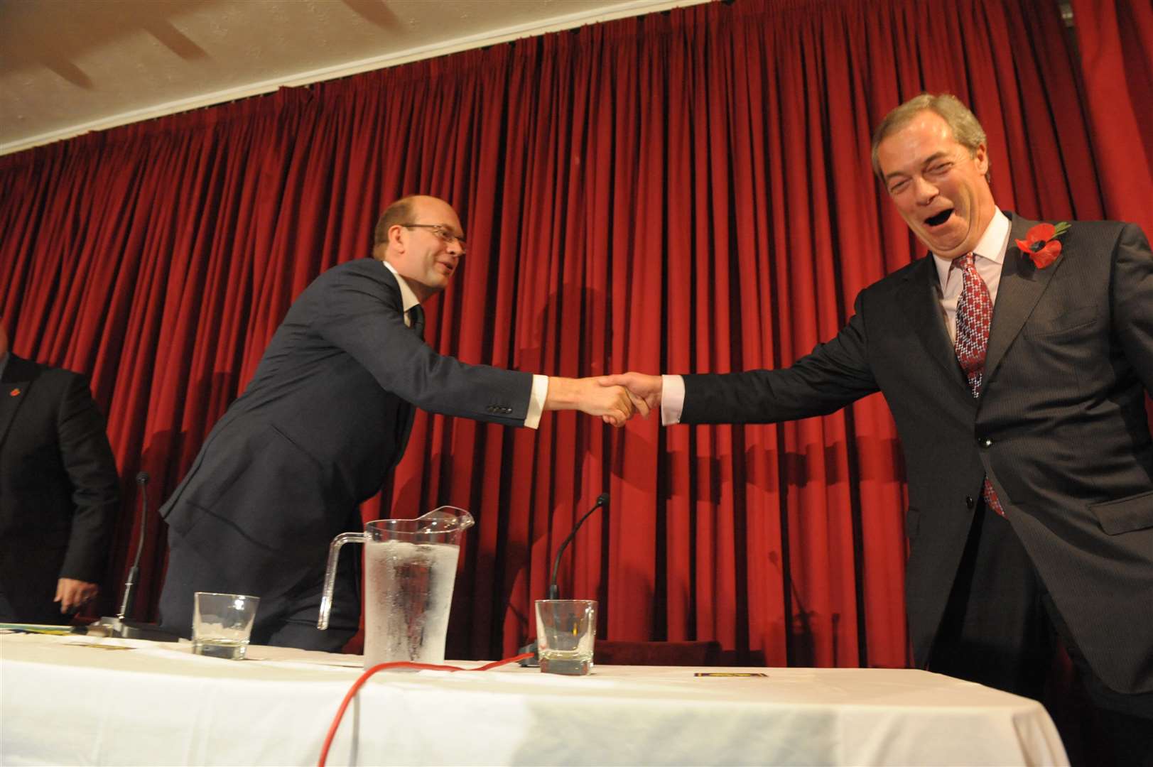 Ukip made a breakthrough in 2014 when former Rochester and Strood MP Mark Reckless, left, defected from the Tories, emboldening leader Nigel Farage