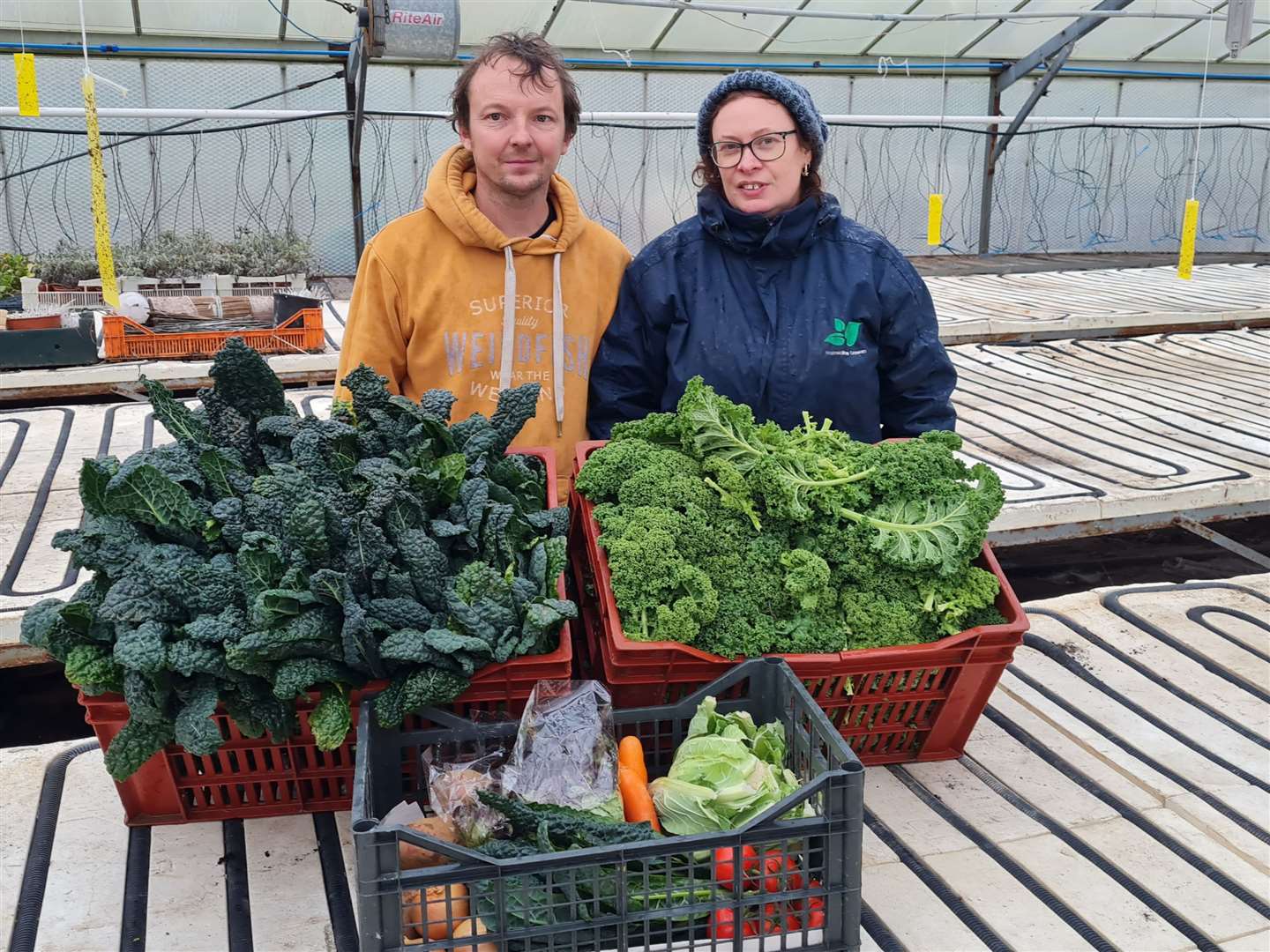Paul and Michelle Vesey-Wells run East Kent Growers and hope to buy the site