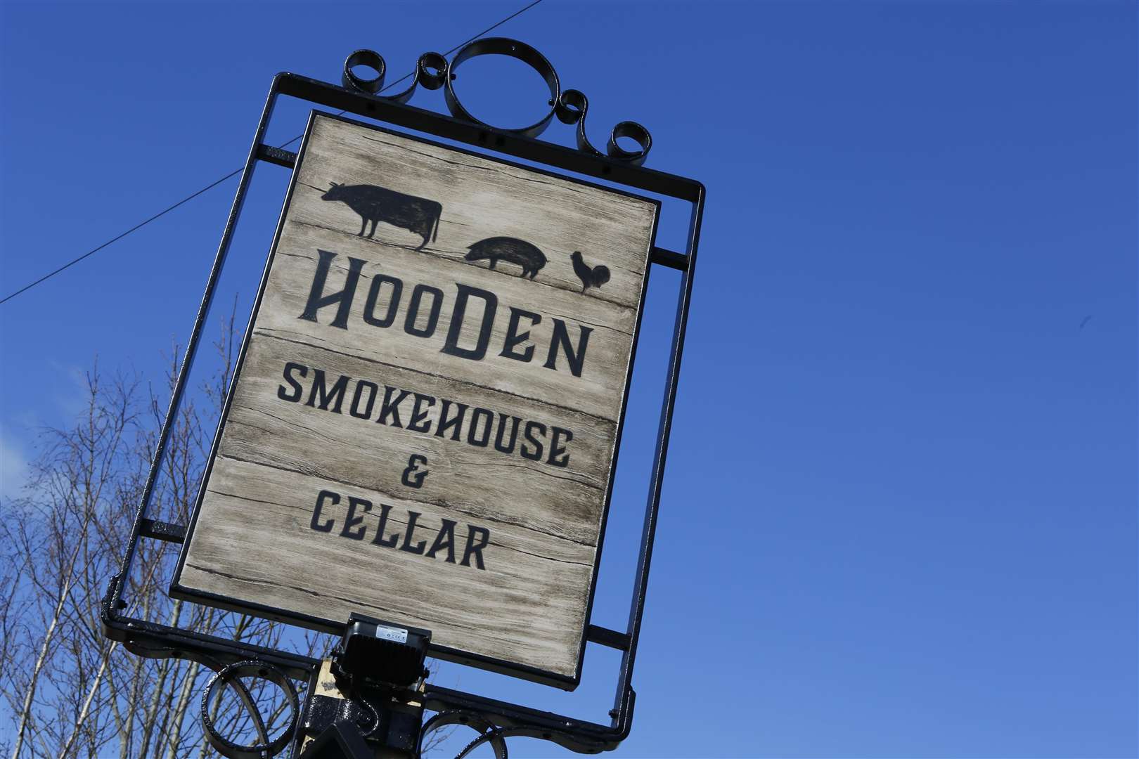 The Hooden Smokehouse and Cellar is opening a garden bar during England matches. Picture: Andy Jones