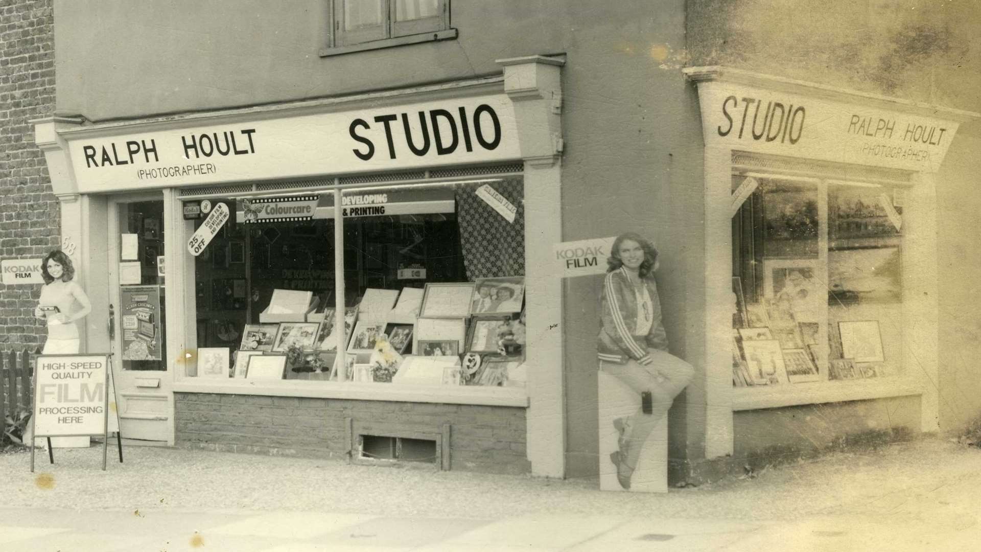 Ralph Hoult's shop in Park Road