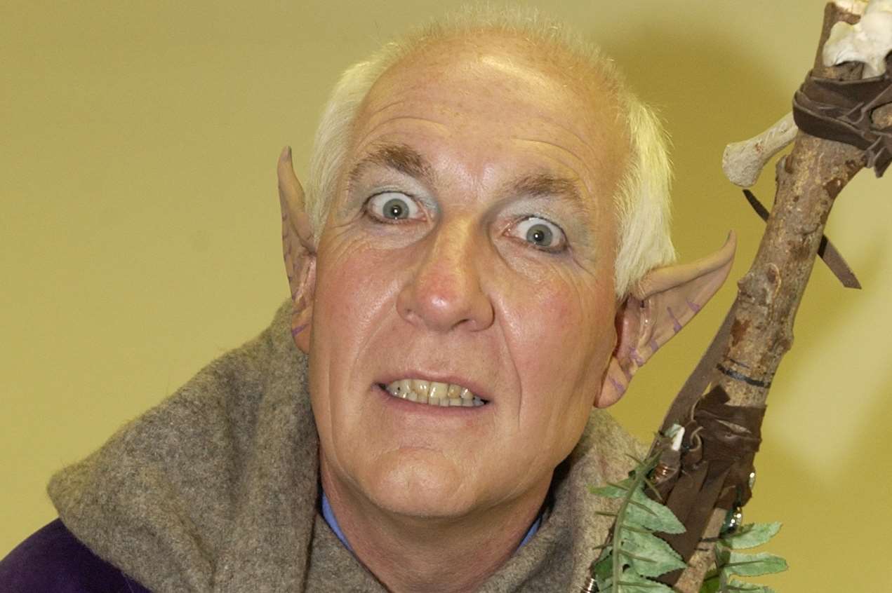 Bill's done some interesting photo calls over the years. Here he is as an elf