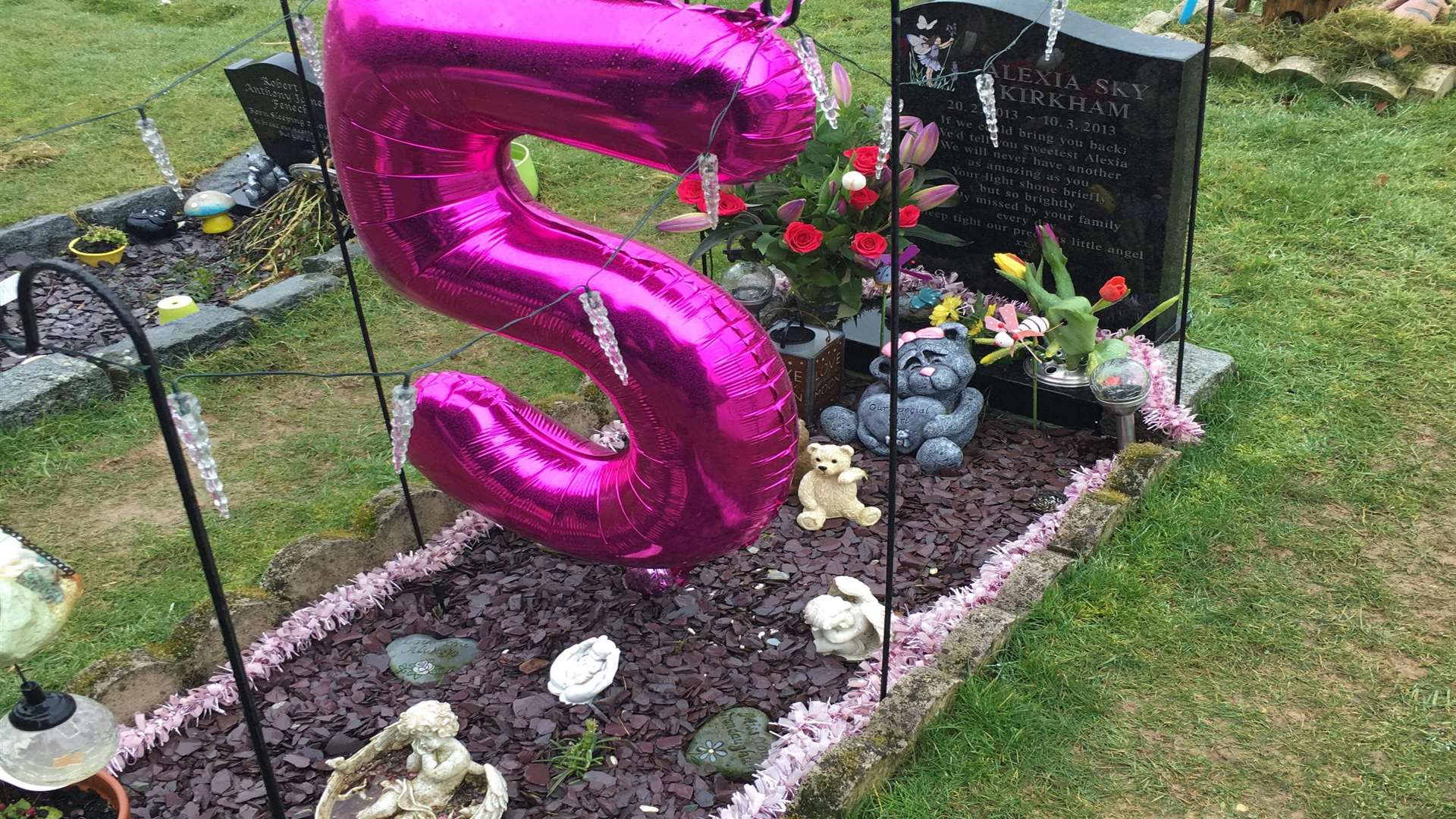 Alexia Kirkham’s grave was targeted by vandals