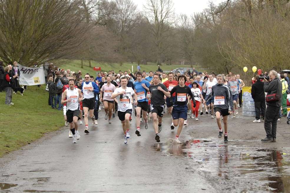 Sports Relief fun from a previous race in Mote Park