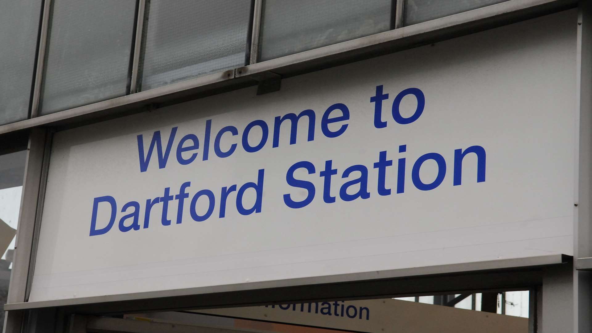 The offence happened on a train heading for Dartford train station