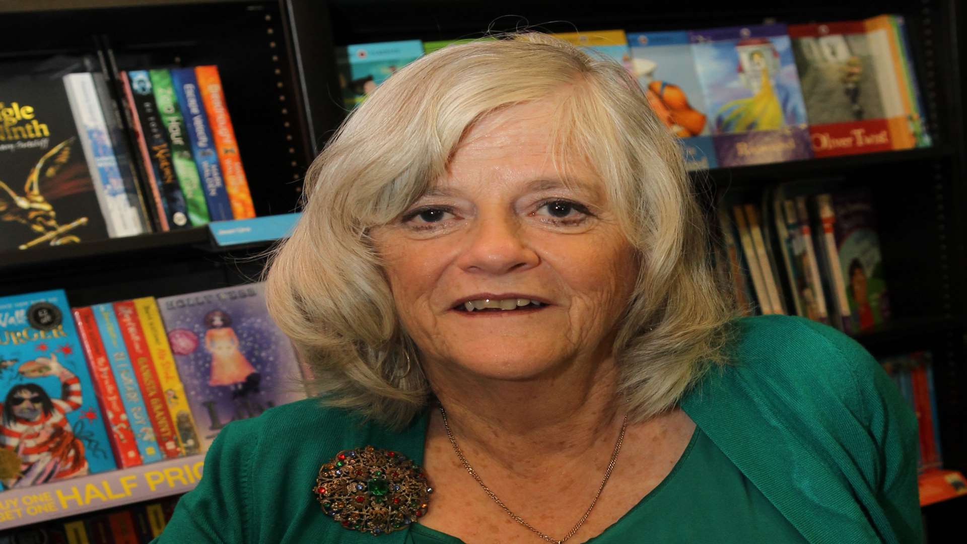 Ann Widdecombe at a recent book signing
