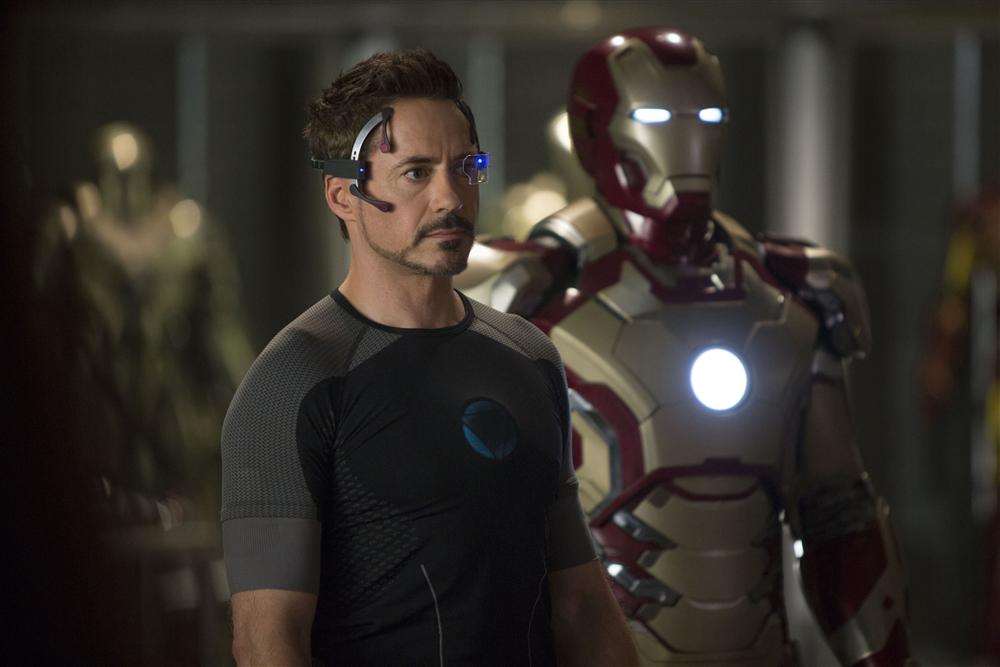 Robert Downey Jr. in Iron Man 3. Credit: PA Photo/Walt Disney Studios Motion Pictures