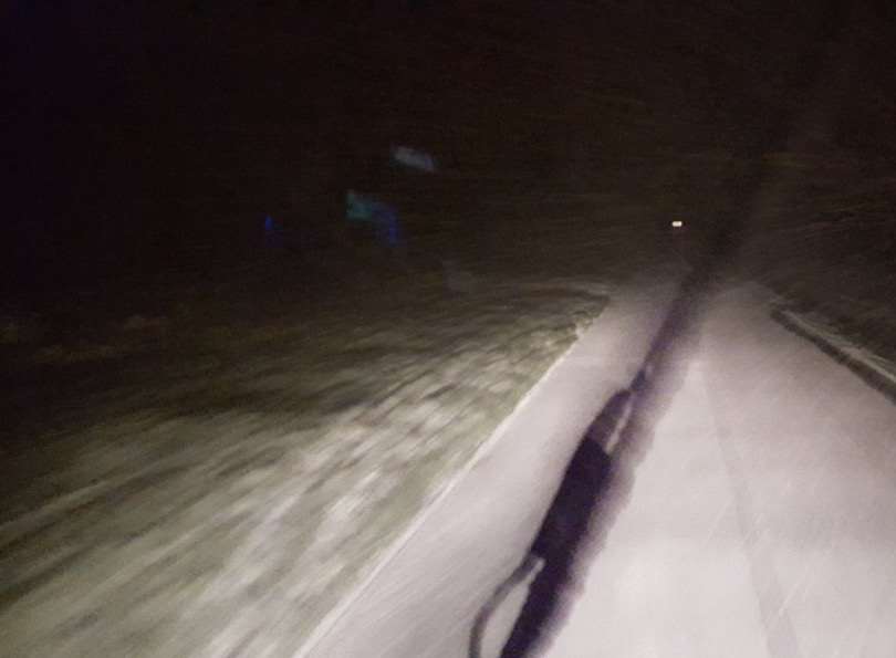 Snow fell in Kent overnight. Picture: Gritting Kent