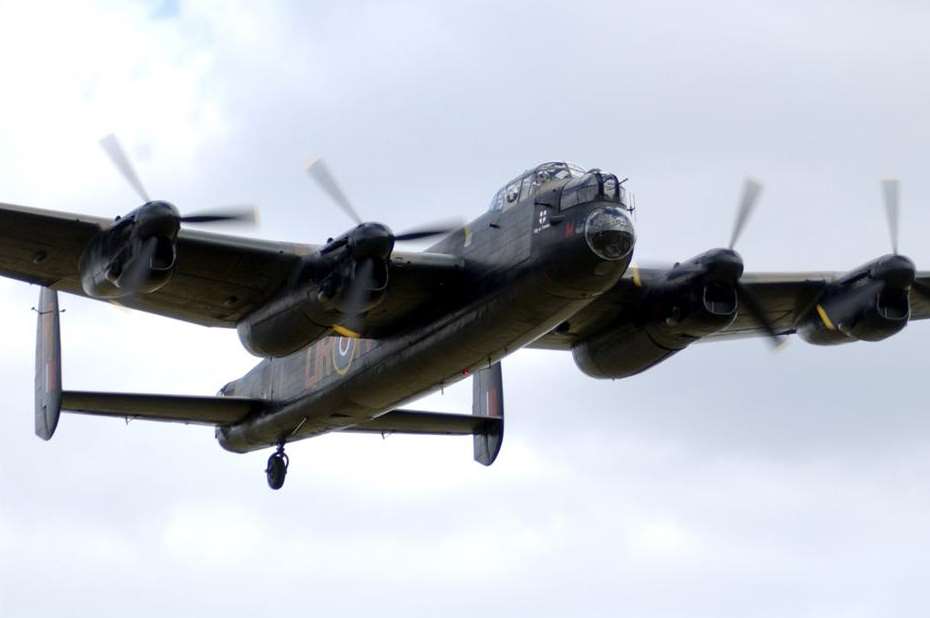 A Lancaster from the Battle of Britain Memorial Flight flew over Herne Bay on the 60th anniversary of Dambusters Raid in 2003
