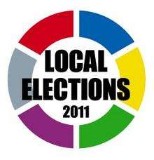 Local elections 2011 logo