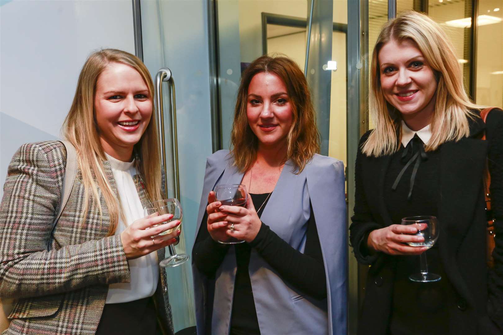 From left, Becky Campbell of Reflect Digital, Amy Barker of Monks Clothing and Sally Buckle of Reflect Digital