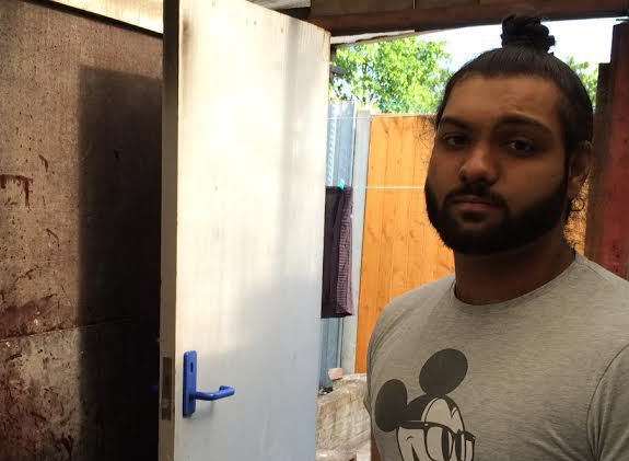 Manveer Aujla, of Gravesend, says his family was lucky their home didn't explode in a blaze