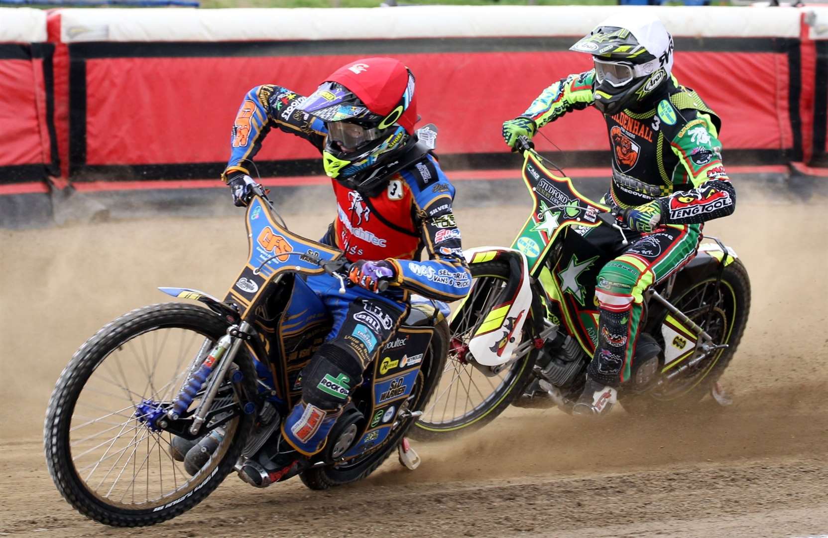 Kent Kings's in action against Mildenhall last year Picture: Geoff Young