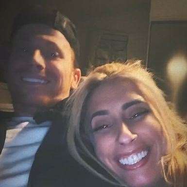 Joe Swash and Stacey Solomon spent the weekend at Haven Kent Coast. Picture: Stacey Solomon