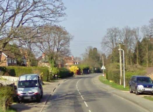 The incident happened in Hartley Road, Cranbrook. Picture: Google.