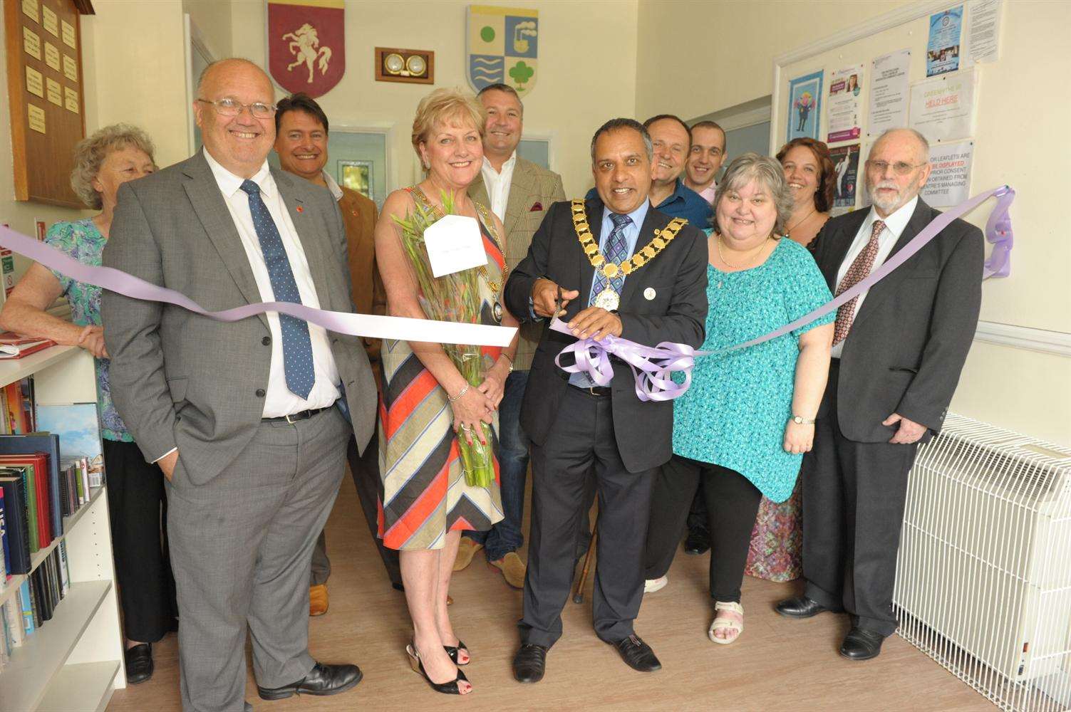 Opening of re-furbished centre