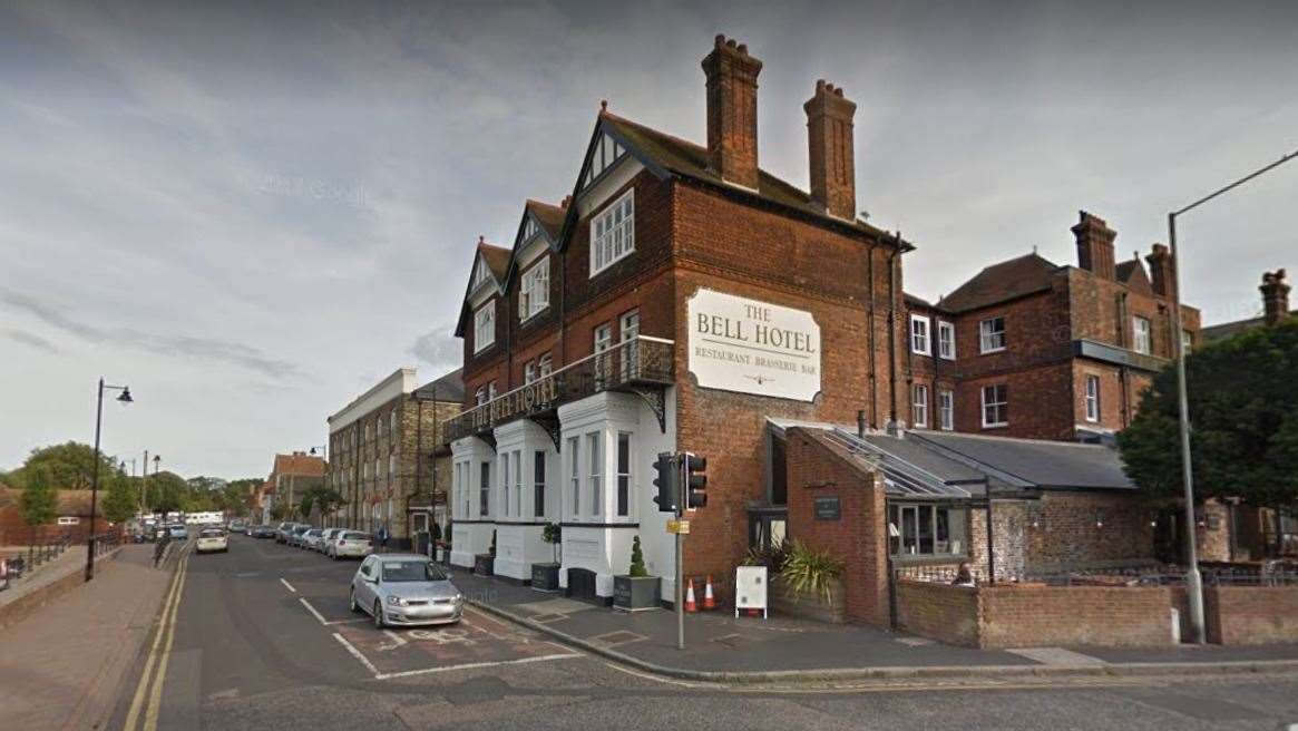 The Bell Hotel in Sandwich. Picture: Google (14699248)