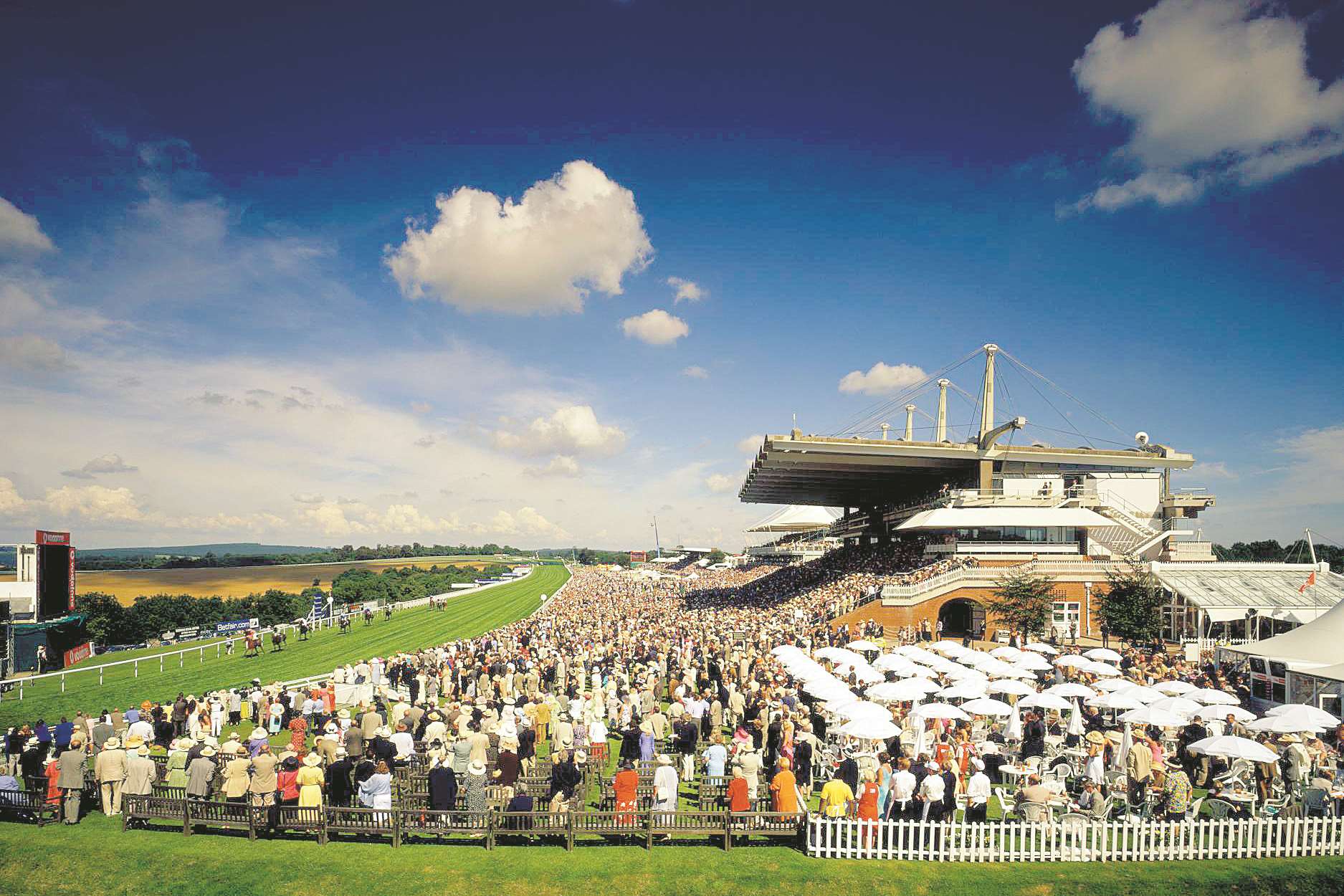 Goodwood Racecourse near Chichester in West Sussex
