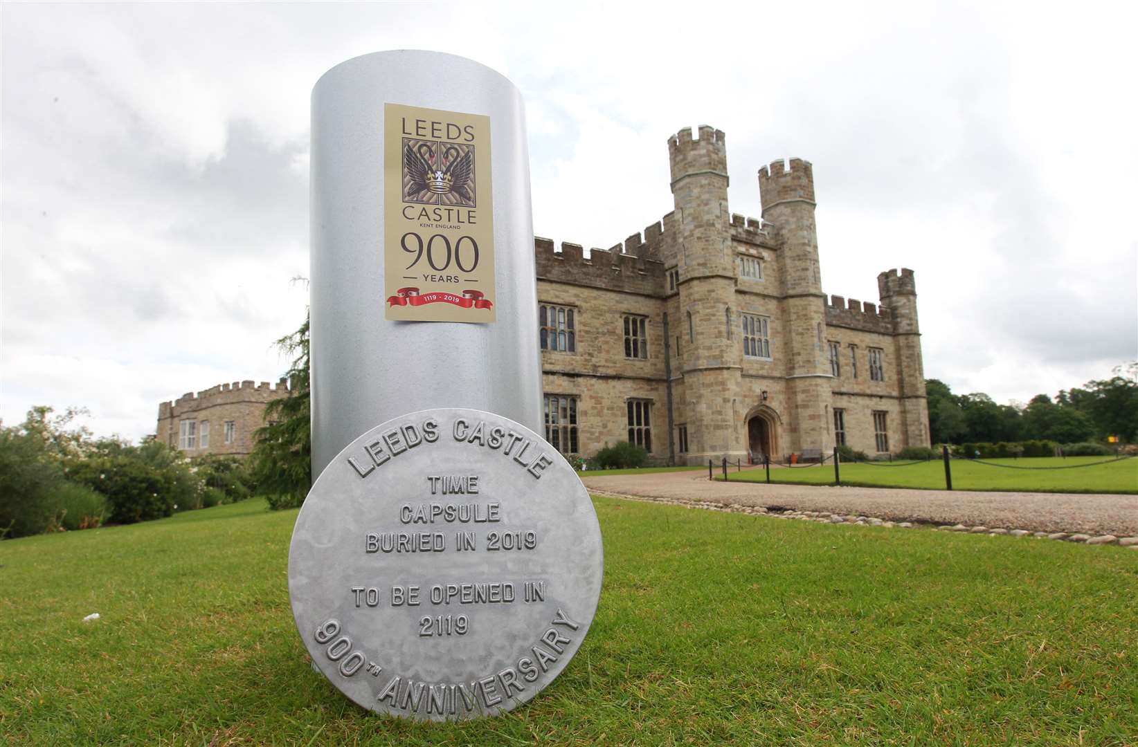 A time capsule is due to be buried at Leeds Castle Picture: John Westhrop
