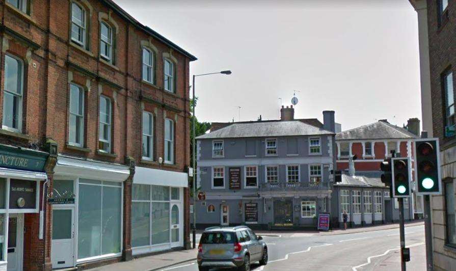 Part of Nevill Street in Tunbridge Wells has been closed off. Picture: Google