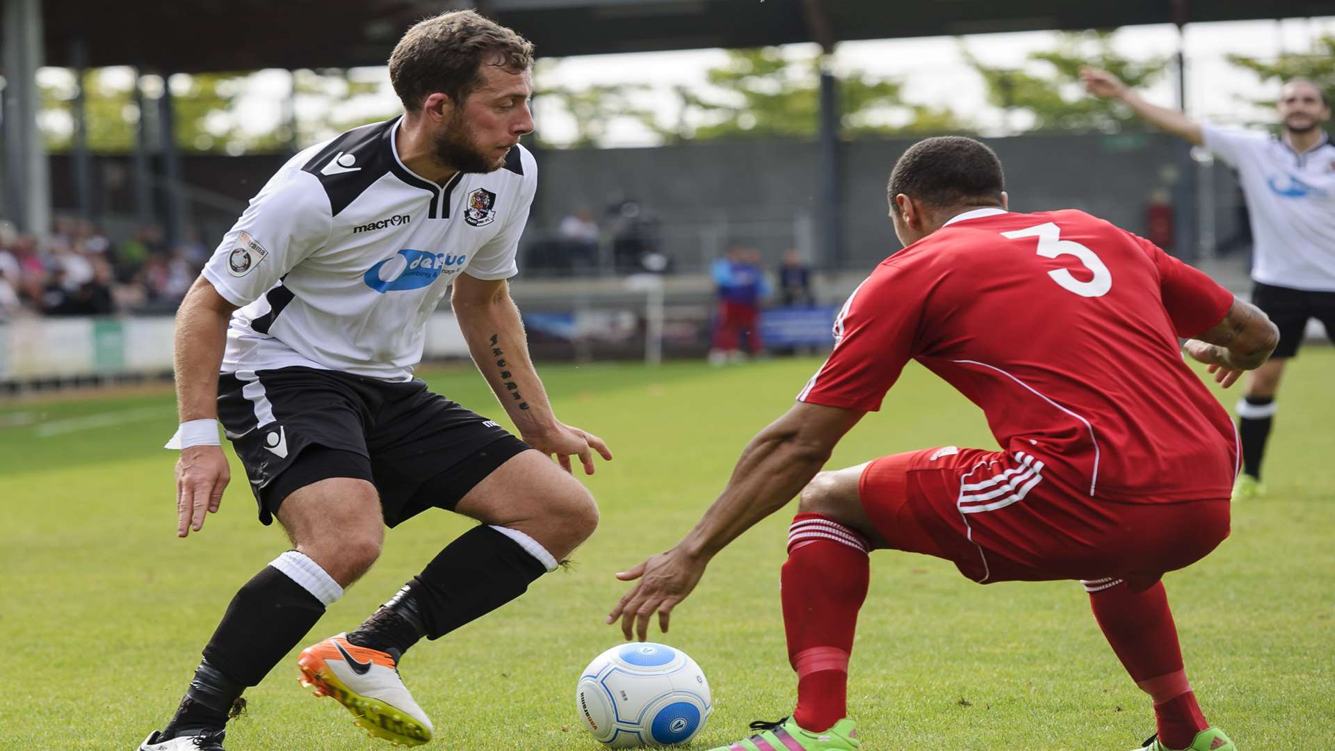 Ryan Hayes has played his way back into contention for a place in the Dartford starting line-up Picture: Andy Payton