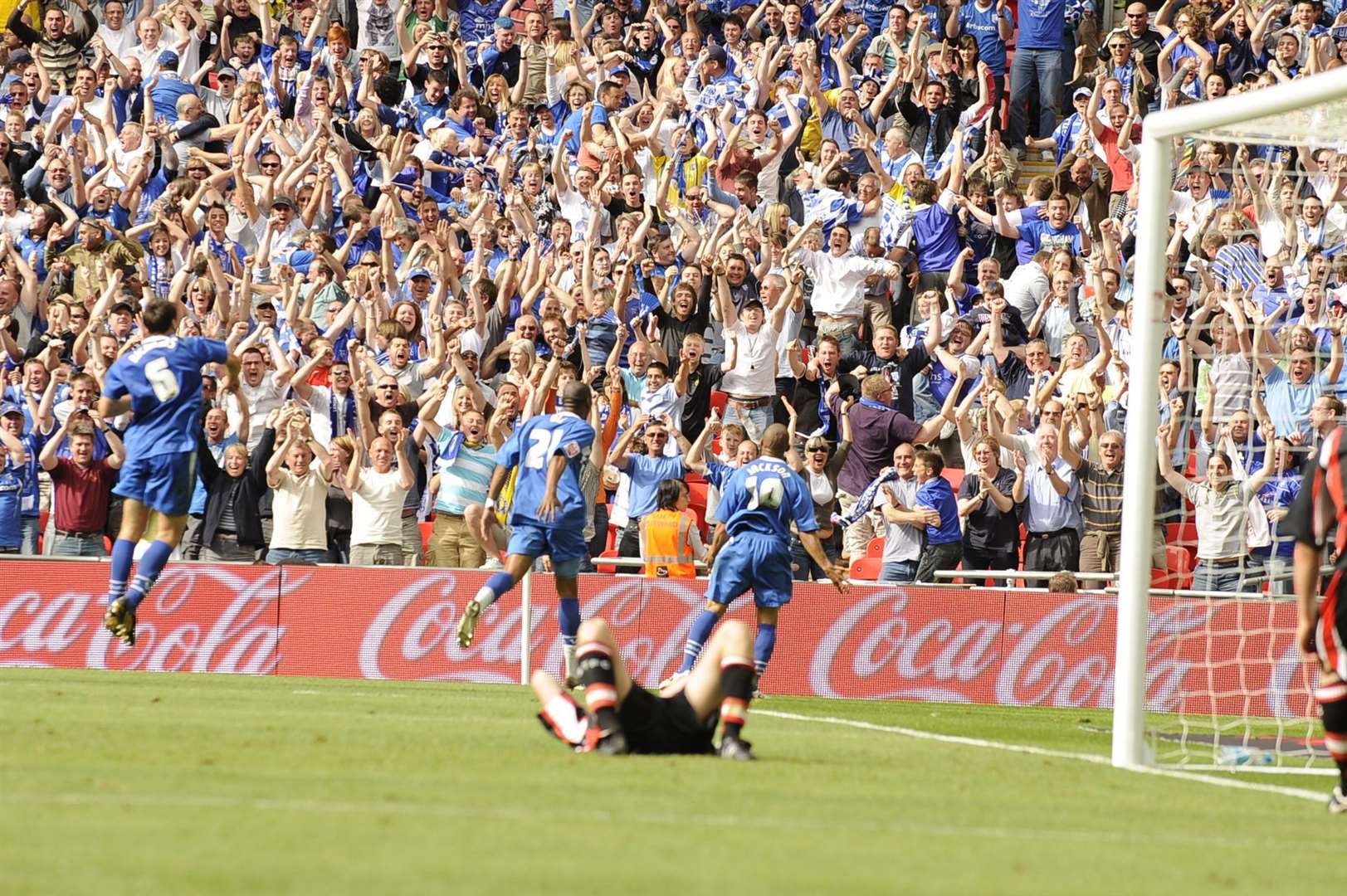 Gillingham enjoyed a successful play-off campaign at the end of the 2008/2009 League 2 season Picture: Barry Goodwin
