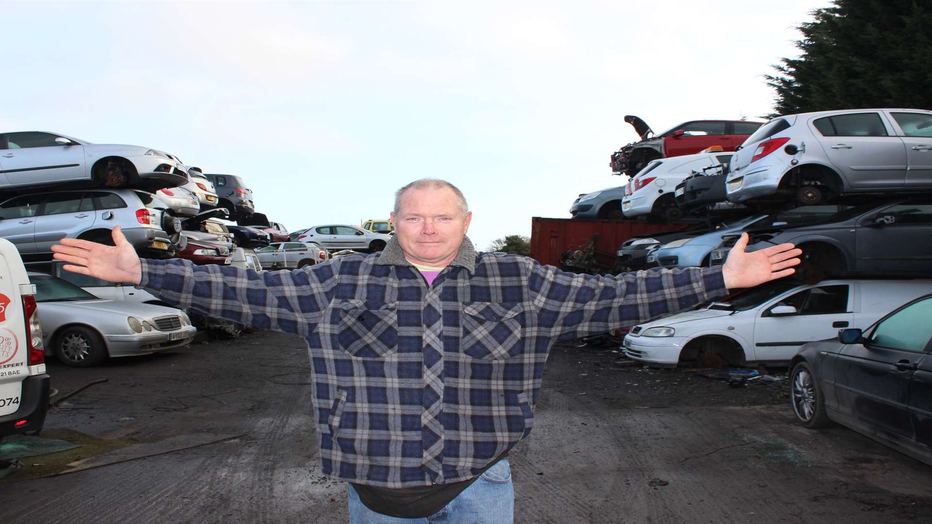 All change: David Leaton has big plans for his car breakers