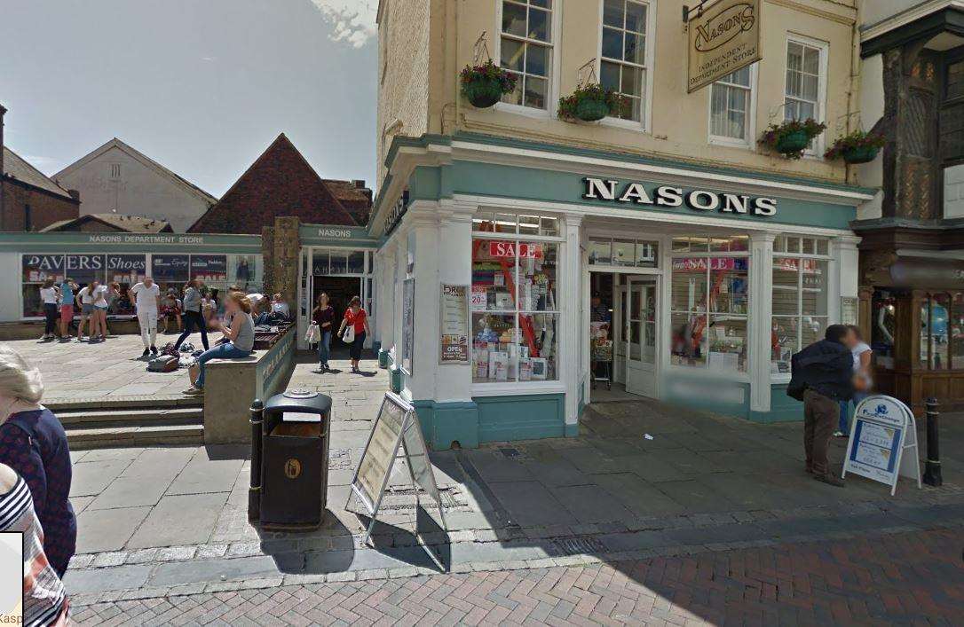 Nasons in Canterbury High Street faces 'uncertain future'