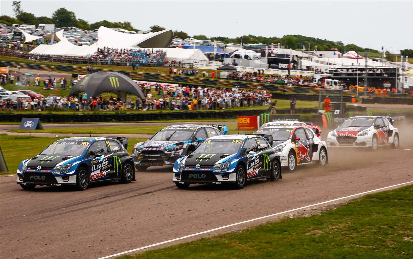 The world series last visited Lydden in 2017. Picture: FIA World Rallycross Championship