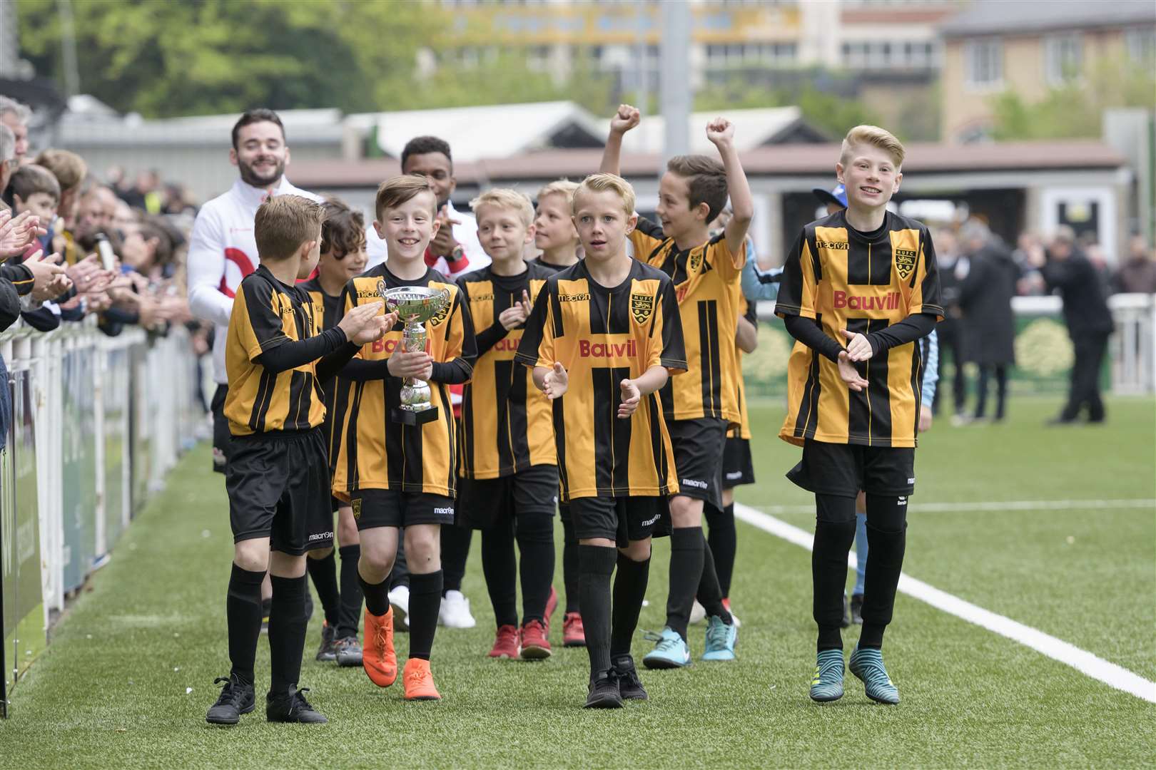 Maidstone's under-10s were also crowned champions this season Picture: Andy Payton