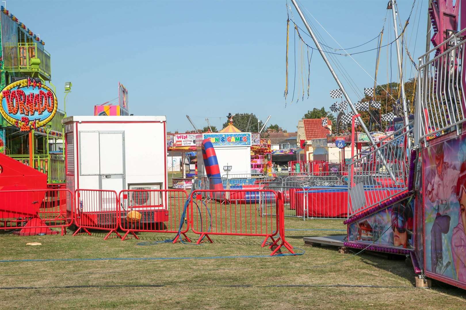 Swale council inspected the fun fair before it opened and gave it the green light. Picture: Glen Smith