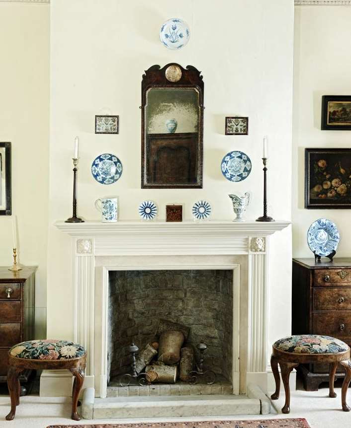 Giles Newby Vincent used antiques to kit out The Old Rectory