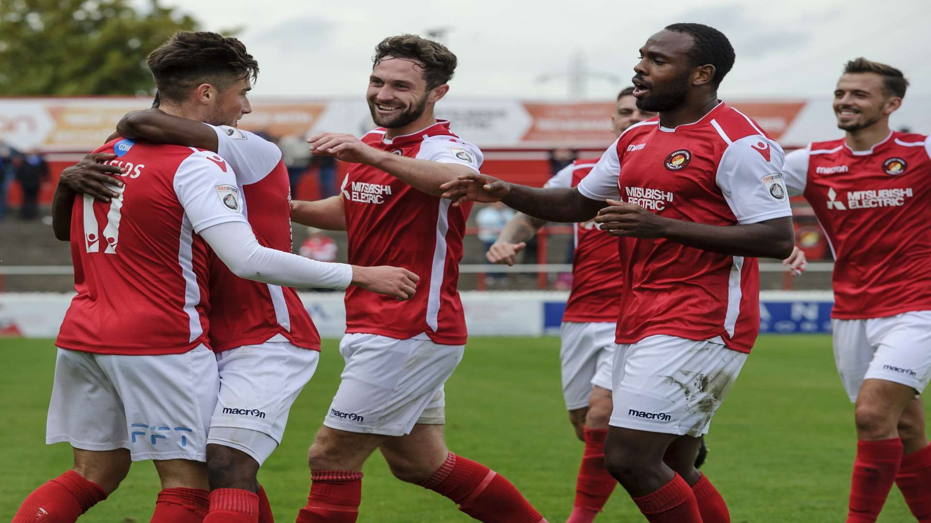 Ebbsfleet are hoping to knock Doncaster out of the FA Cup Picture: Andy Payton