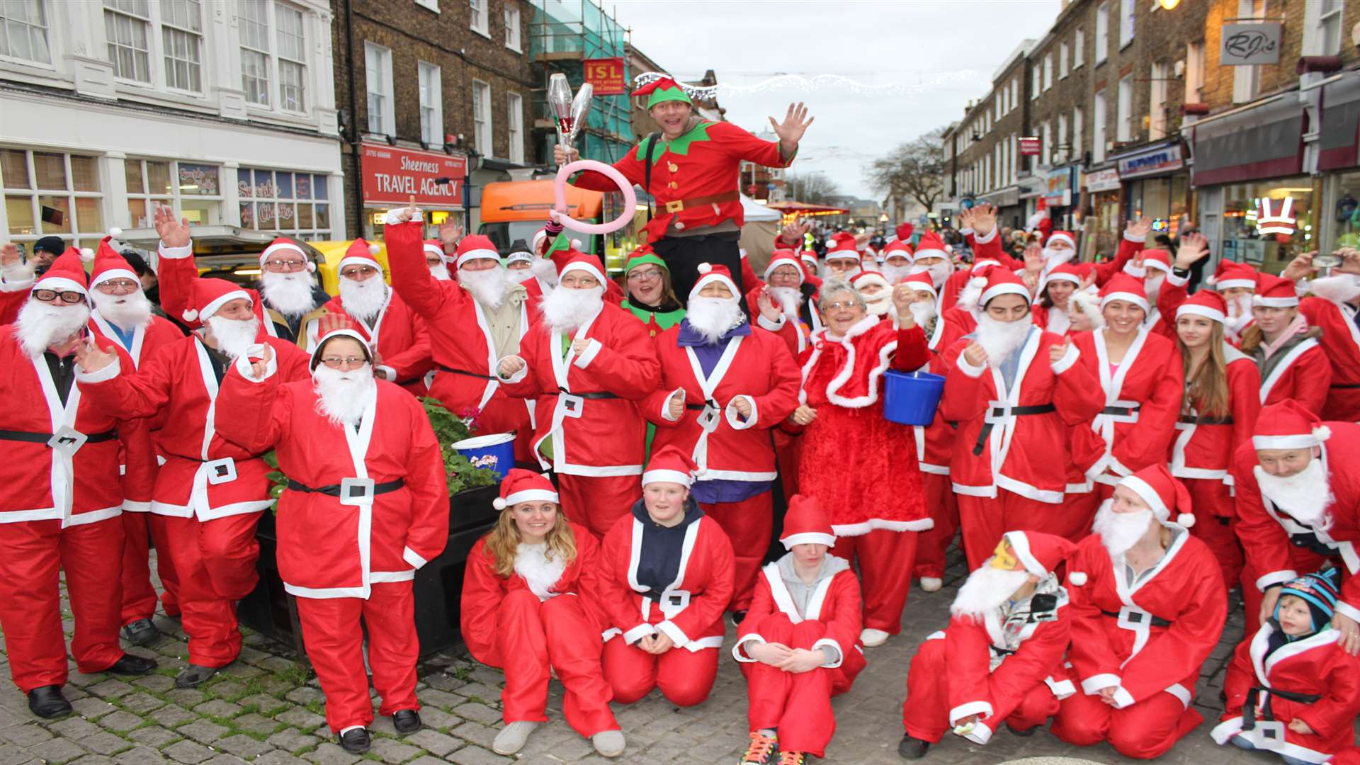 Santa Central: Sheppey's first Santa Run in Sheerness organised by Minster-on-Sea Rotary Club